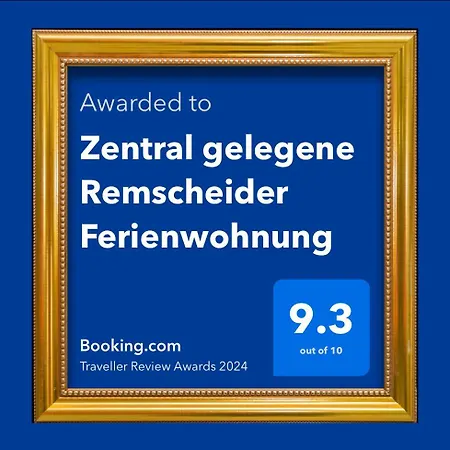 아파트 Zentral Gelegene Remscheider 렘샤이트